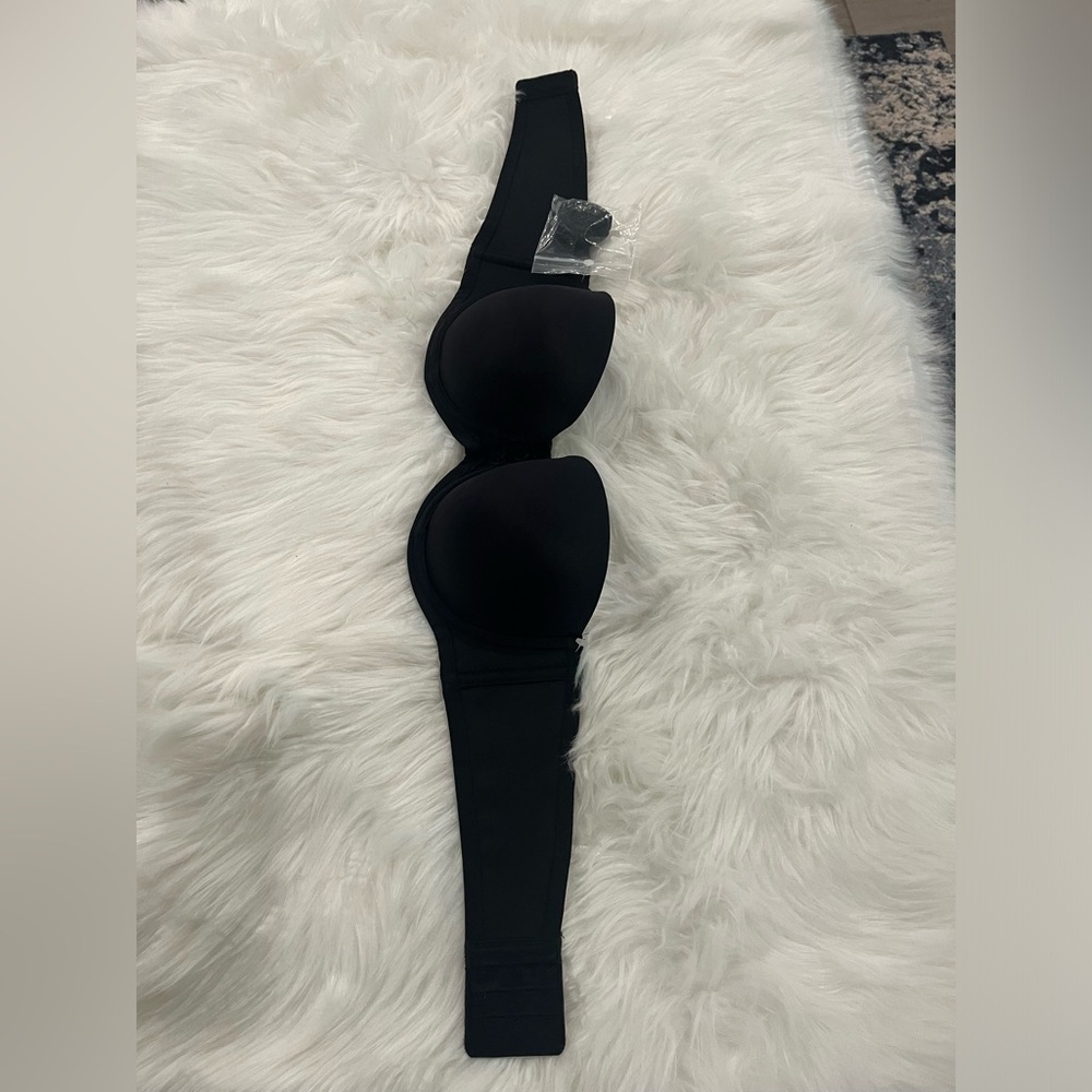 Vanity Fair Black Strapless Underwire Bra Size 36B - Picture 7 of 11